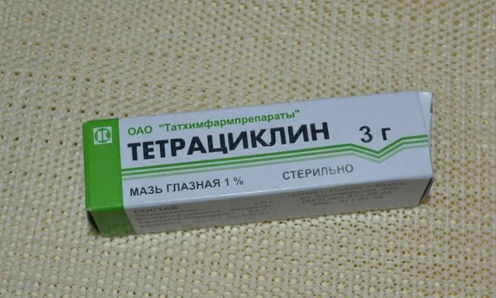 tetracycline ointment