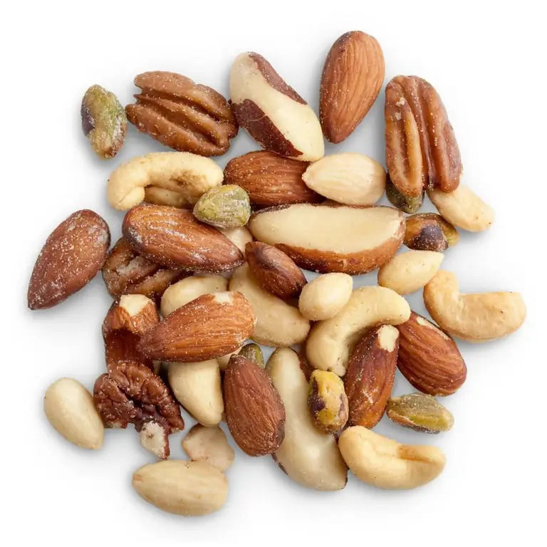 Nuts are prohibited for contact dermatitis