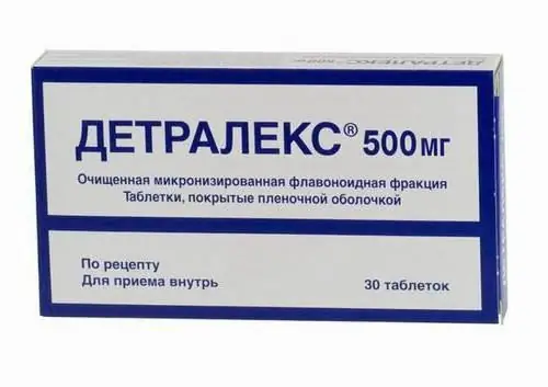 daflon 500 көрсеткіштері