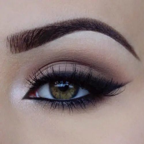 gray shadow makeup