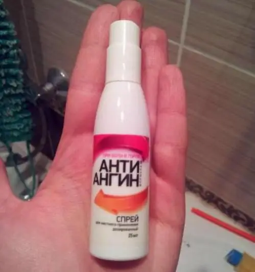 spray antiangin în timpul sarcinii