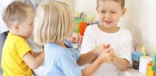 child's personal hygiene