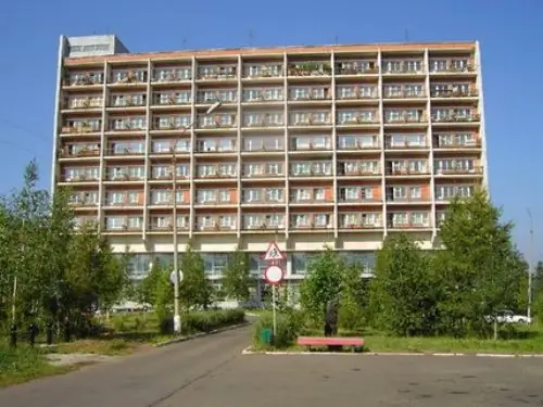 Sanatorium "Solnechny" sa lungsod ng Bratsk