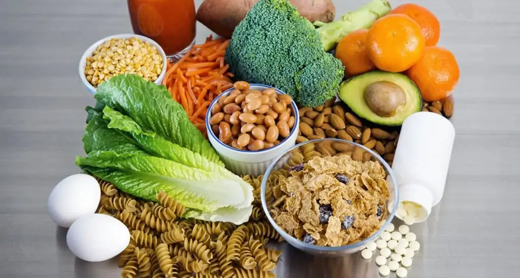 Aliments contenant de la vitamine B9