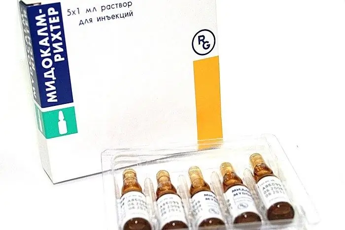 mydocalm injection