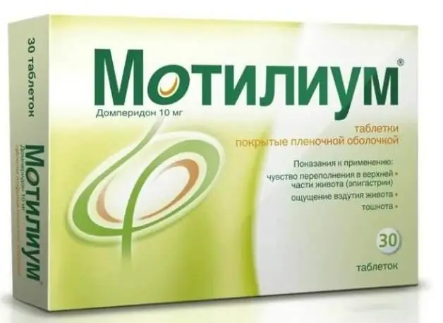 The drug "Motilium"