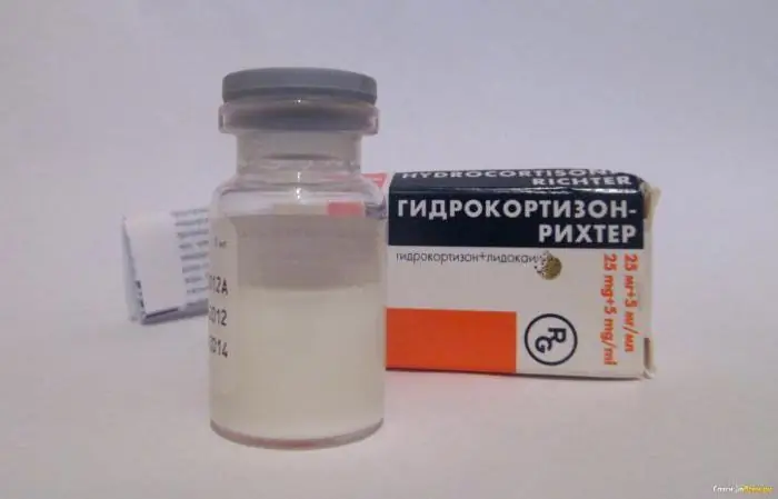 udhëzime për përdorim hydrocortisone richter