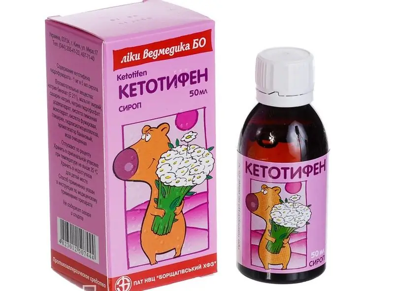 Sirop "Kétotifène"