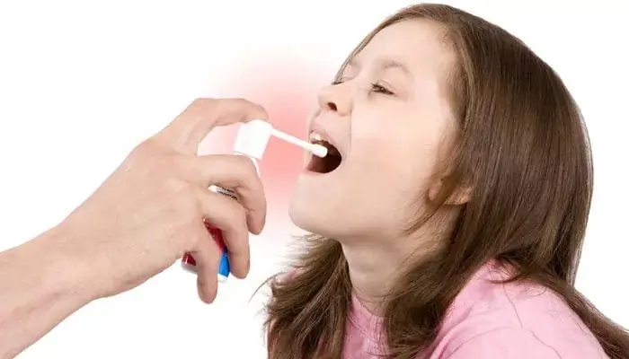 Throat treatment