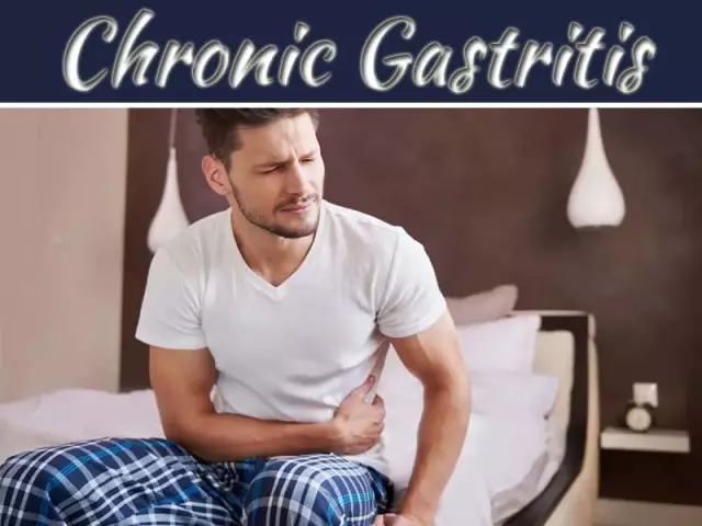 Chronic gastritis. Treatment and causes