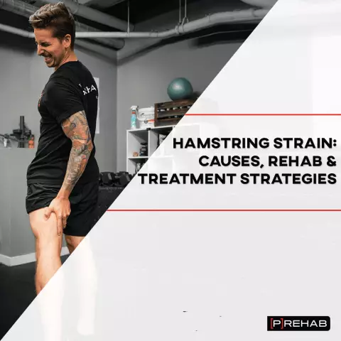 His hamstring injury: symptoms and treatment