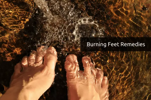 Help yourself: how to cure burning feet?