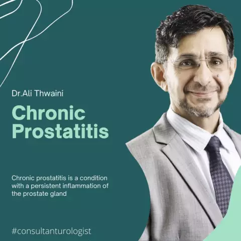 Chronic prostatitis: sintomas ng sakit, paggamot