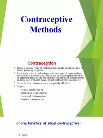 How effective are existing contraceptive methods?