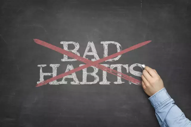 How to get rid of bad habits and start a new life