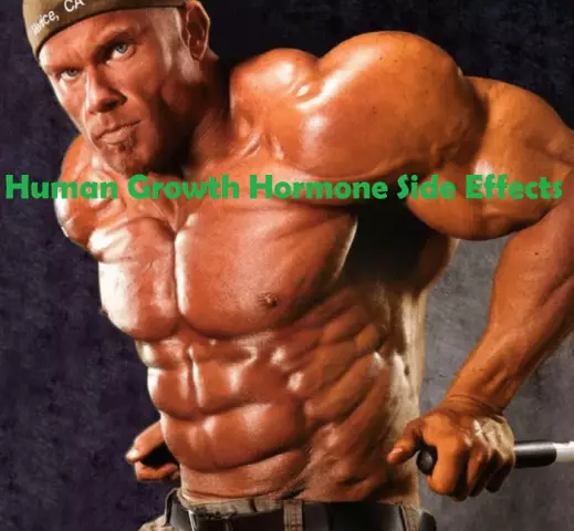 Growth hormone intake: side effects and consequences