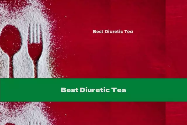 How to drink diuretic tea