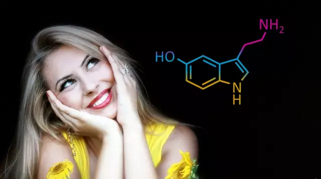 Serotonin is the "hormone of happiness"