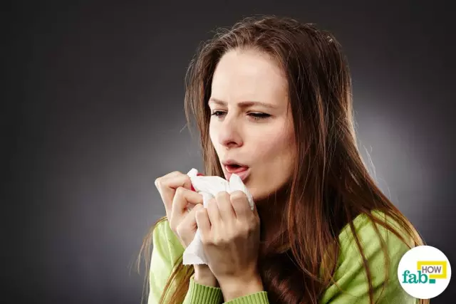 On how to get rid of a cough