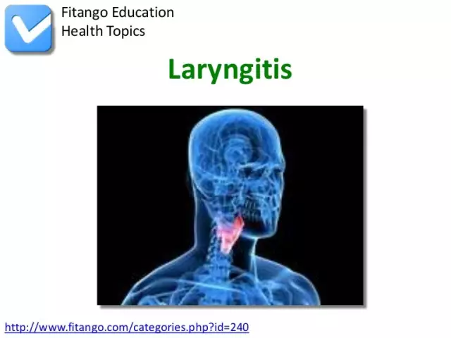 How useful are inhalations for laryngitis and how to carry them out?