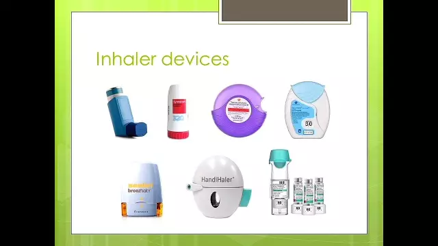 Cough inhalers: types and features