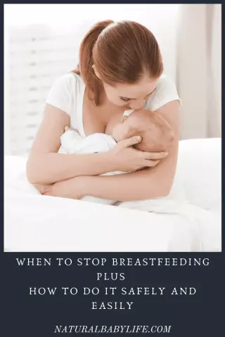 How to stop breastfeeding safely